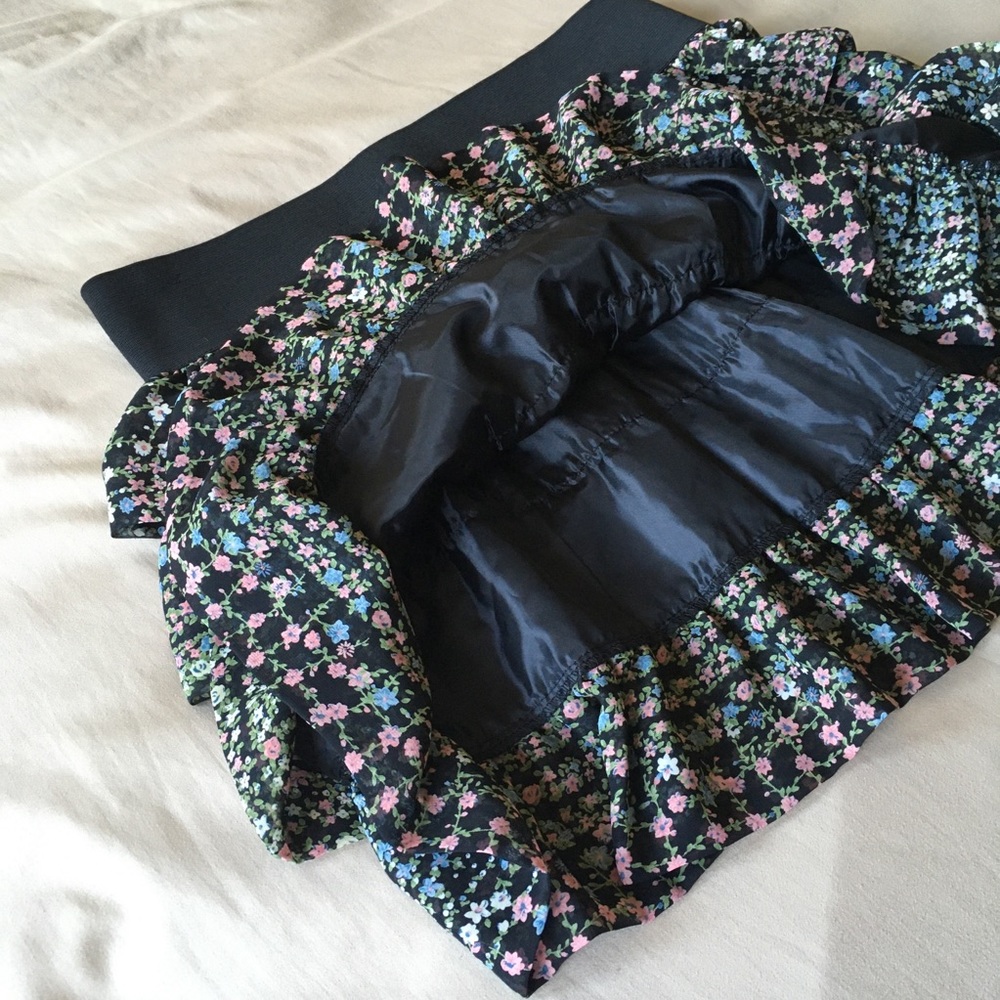 Floral Ruffle Skirt - Picture 5 of 8